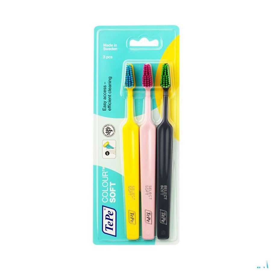 Tepe Colour Tandenborstel Soft 3