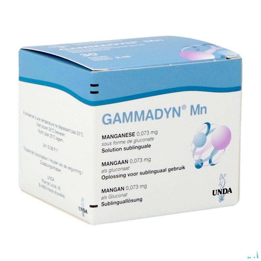 Gammadyn Ampullen 30 X 2 ml Mn  -  Unda - Boiron
