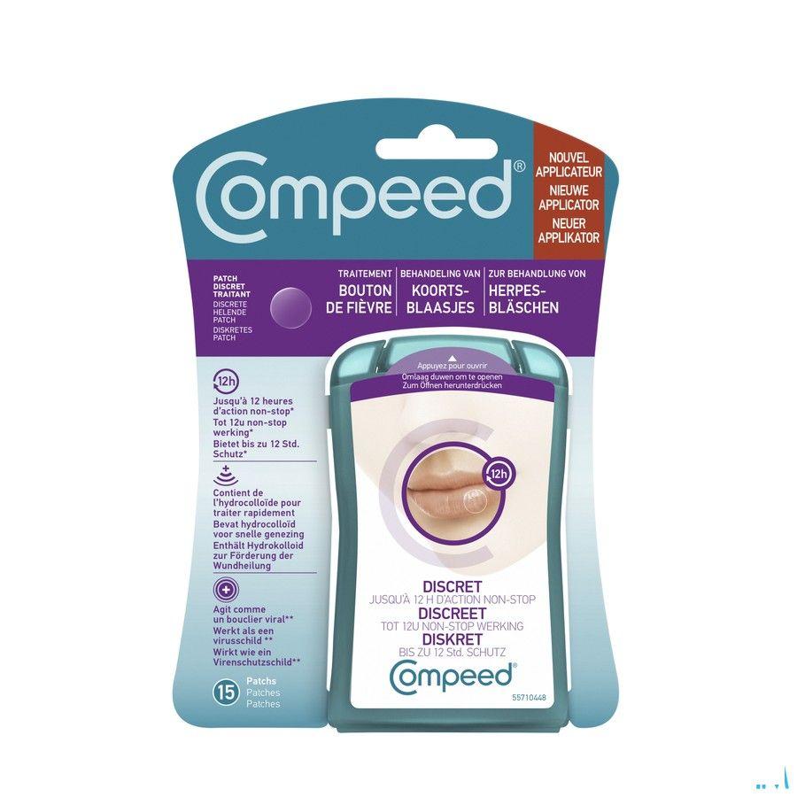 Compeed Patch Bouton Fievre 15 Avec Applicateur
