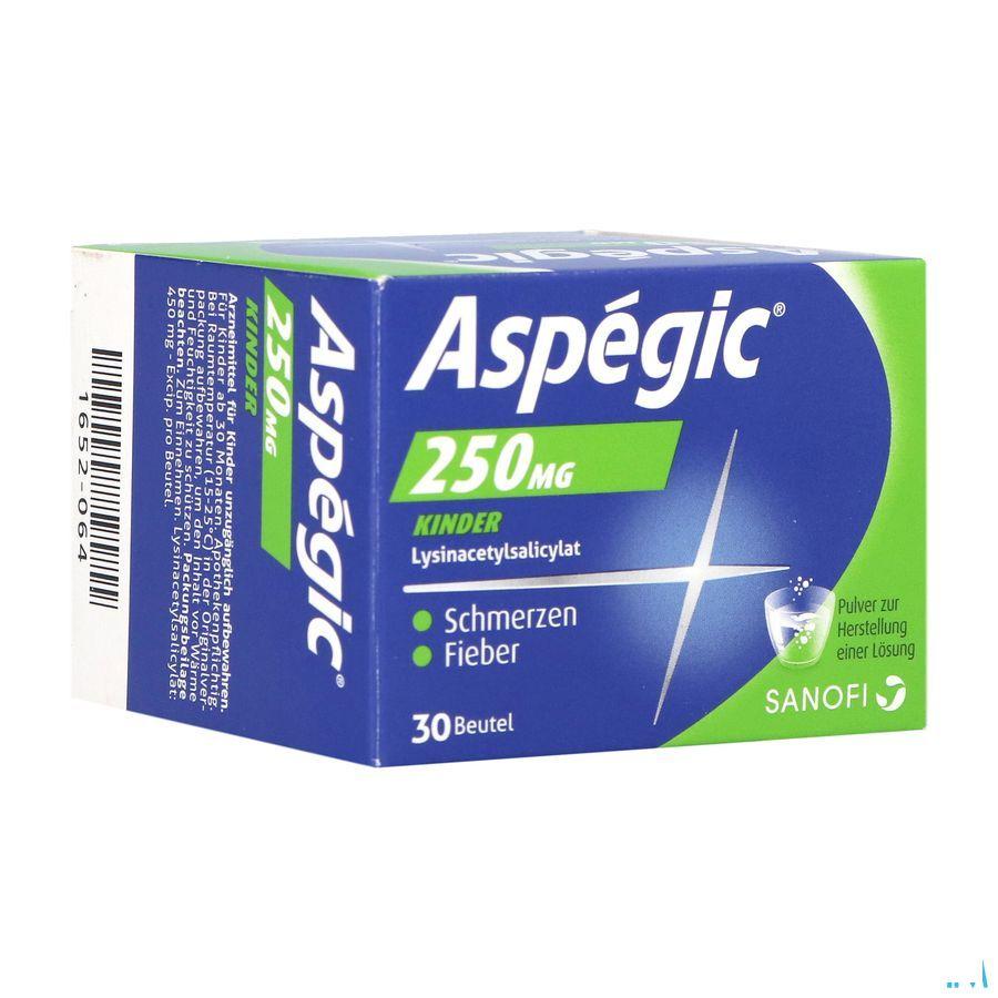 Aspegic 250 Pulv 30x 250 mg