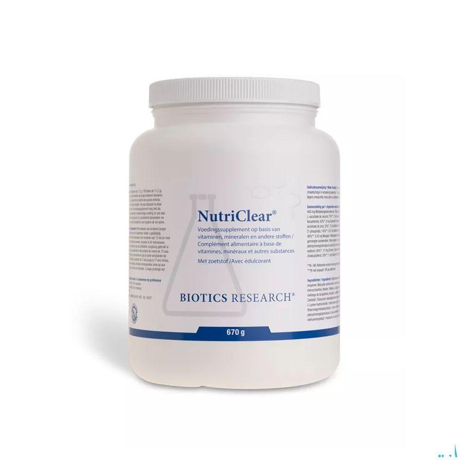 Biotics Nutriclear 670.2 mg  -  Energetica Natura