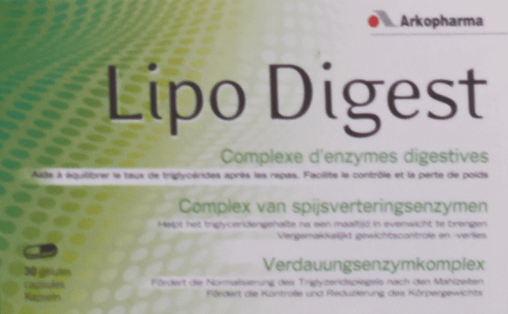 Lipo Digest Capsule 30  -  Arkopharma