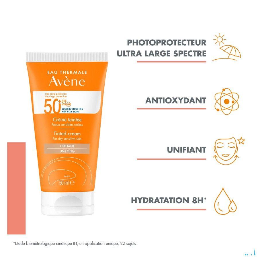 Avene Sol Ip50 + Creme Teintee 50 ml  -  Avene