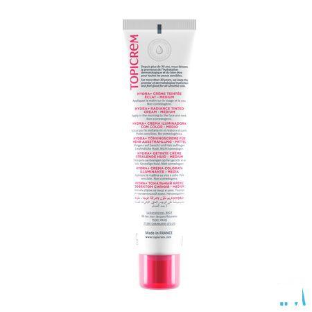 Topicrem Hydra+ Getinte Cr Eclat Licht 40 ml