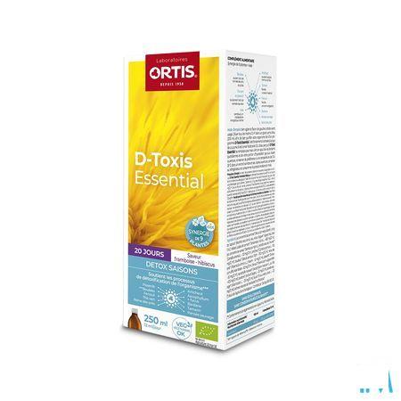 D Toxis Essential Detox Seizoenen Bio 250 ml