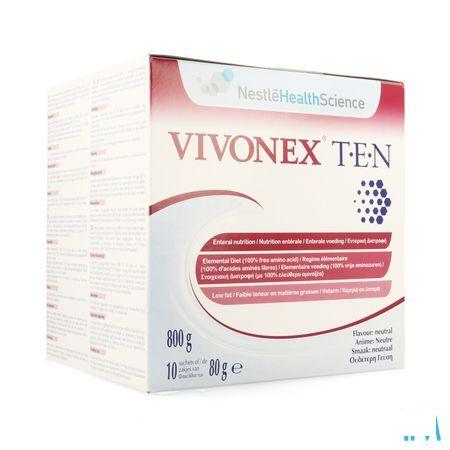 Vivonex Ten Poudre Sachets 10x80 gr  -  Nestle
