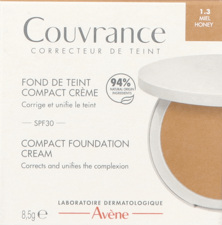 Avene Couvrance Fond Teint Compact 1.3 Miel 8.5 gr