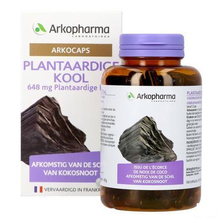 Arkocaps Plantaardig Kool Capsule 150  -  Arkopharma