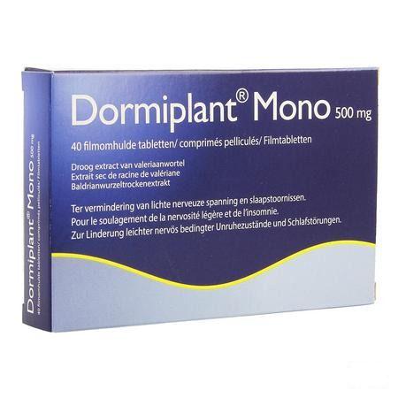 Dormiplant Mono 500 mg 40 Tabletten  -  VSM