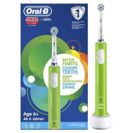 Oral-B  Brosse Dents Vitality Junior 6+ Green