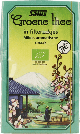 Salus Infusie Groene Thee Bio Builtje 15  -  Ocebio
