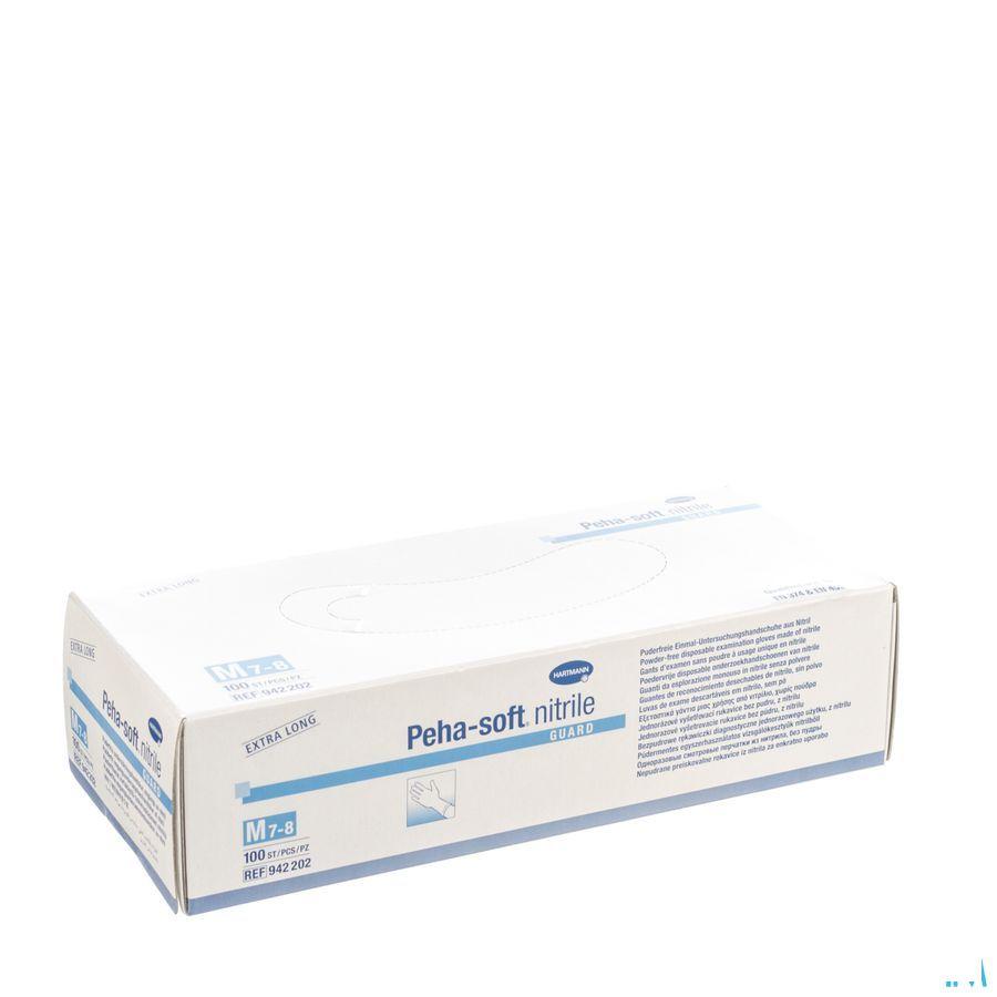 Peha Soft Handschoen Nitrile Guard M 100 9422022