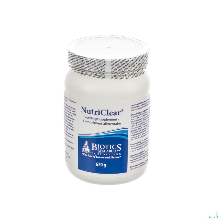 Biotics Nutriclear 670.2 mg  -  Energetica Natura