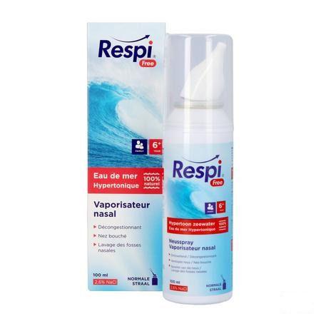 Respi Free Hypertonic Family Spray 100 M 