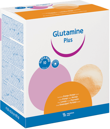 Glutamine Plus 22,4g Orange/sinaas  -  Fresenius