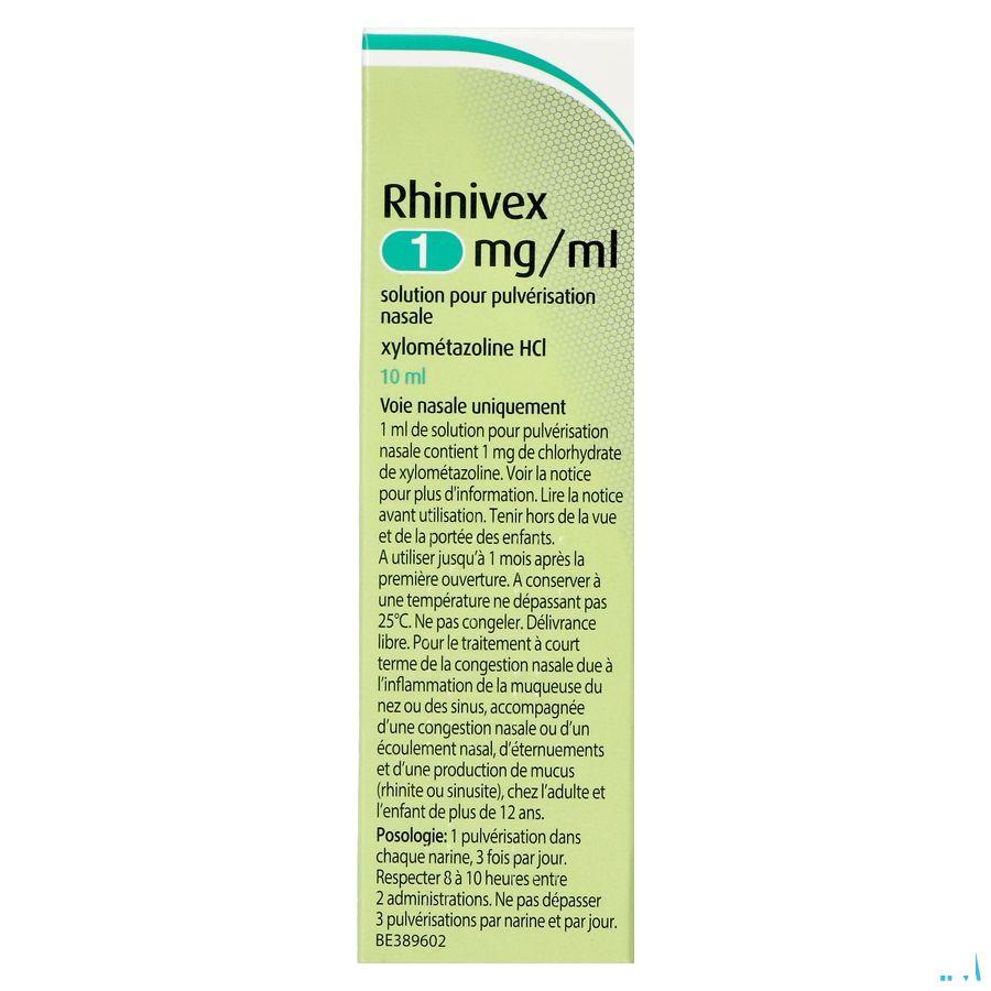 Rhinivex 1 mg/ml Neusspray Oplossing 10 ml