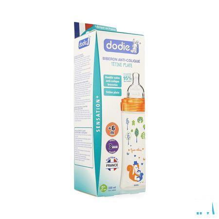 Dodie Biberon Sensation + Orange Foret + 6m 330 ml
