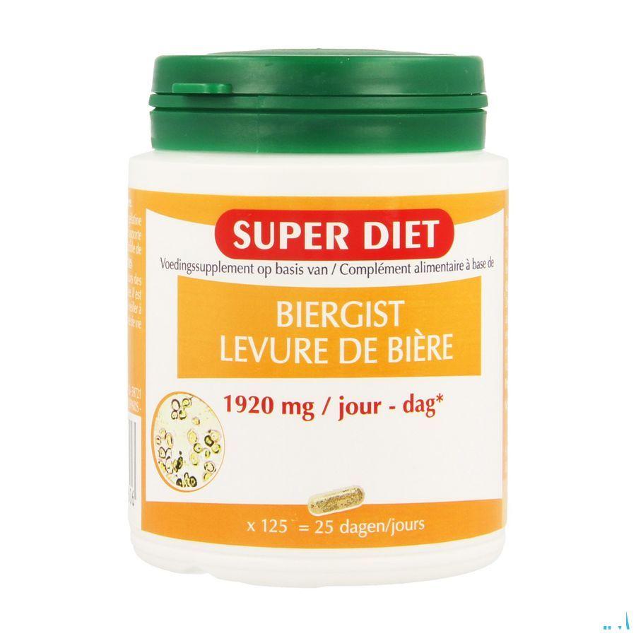 Super Diet Biergist Capsule 125  -  Superdiet Laboratoires