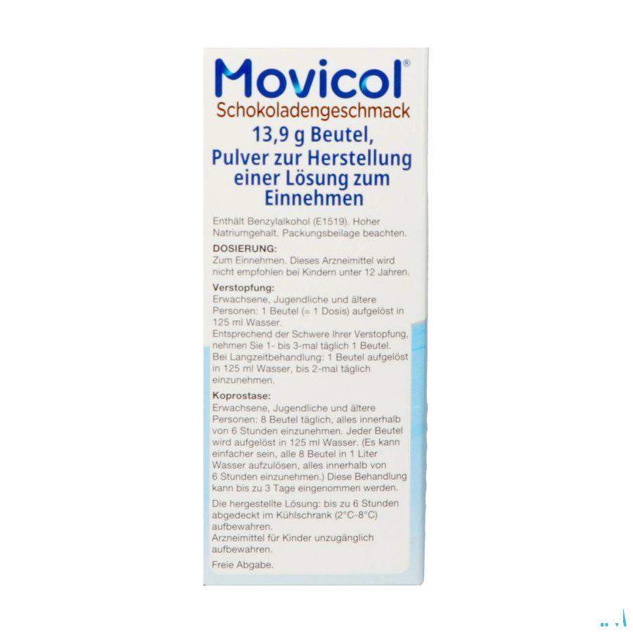 Movicol Gout Chocolat Sachets 20 X 13,7g 