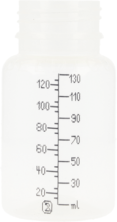 Biberon sans bouchon 130 ml Al Gamma