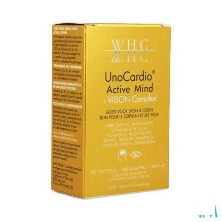 Unocardio Active Mind + Vision Complex Softgels 30