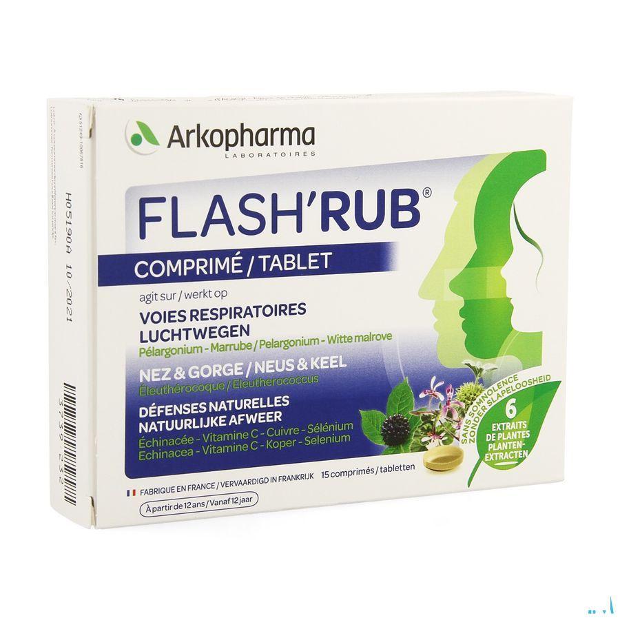 Flash Rub Tabletten 15  -  Arkopharma