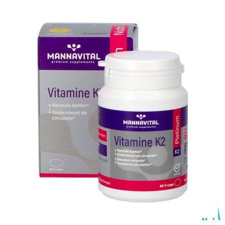 Mannavital Vitamine K2 Platinum V-Caps 60