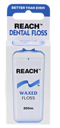 Reach Dental Floss Waxed 200m