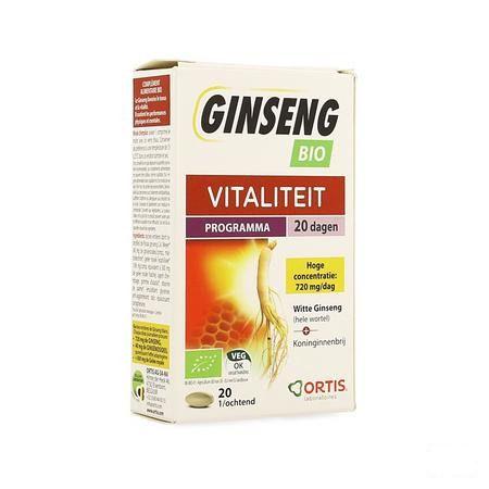 Ortis Ginseng Bio Tabletten 20  -  Ortis