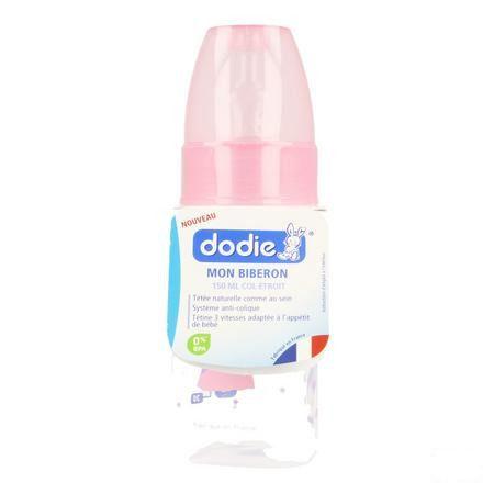 Dodie Mijn Zuigfles Speen 1 grat Roze Prinses 150 ml