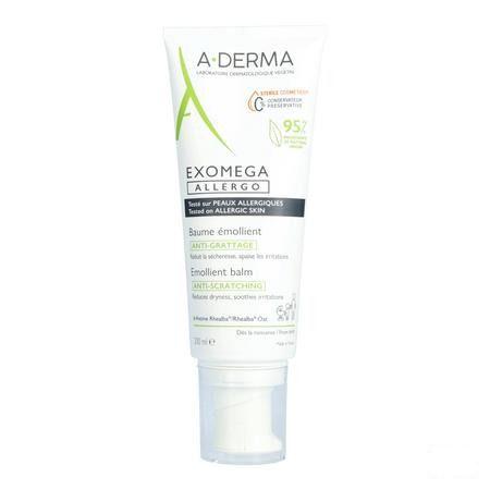 Aderma Exomega Allergo Balsem Emolierend Tube200 ml  -  Aderma