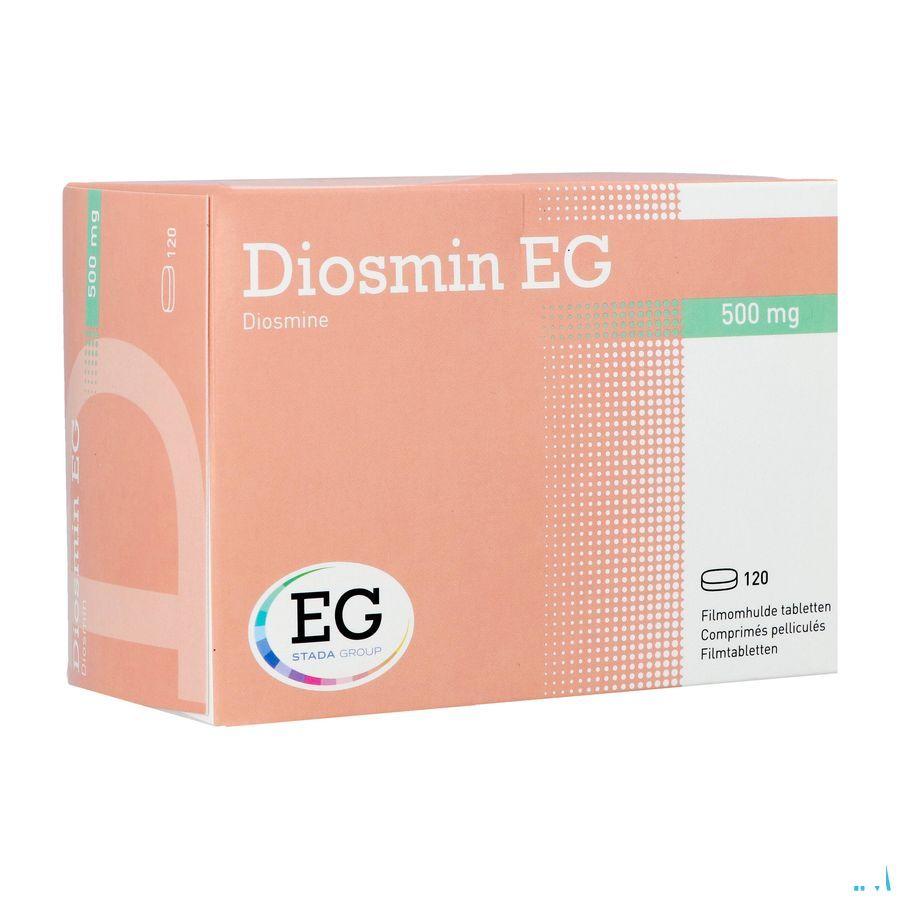 Diosmin Eg 500 mg Filmomh Tabl 120  -  EG