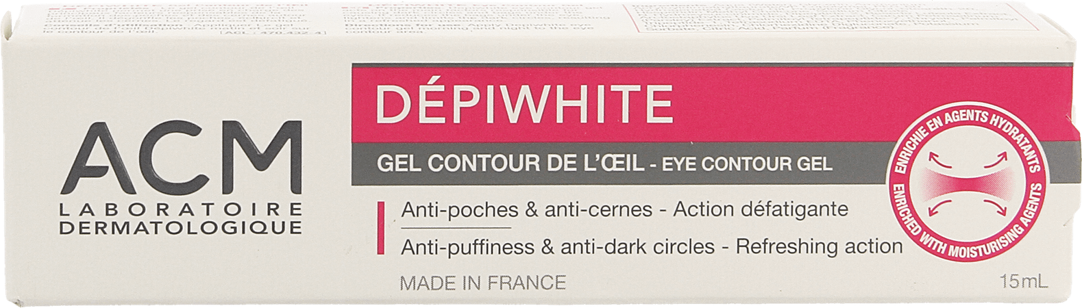 Depiwhite Gel Conteur Yeux Tube 15 ml