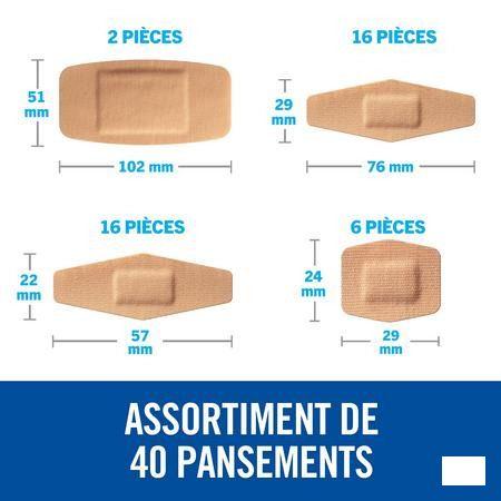 Nexcare 3M Duo Pansement Assortiment 40  -  3M