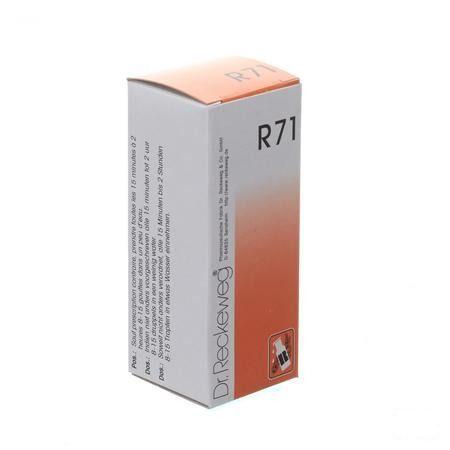 Reckeweg Dr. R71 Gouttes 50 ml  -  Nut-Hom-Phyt
