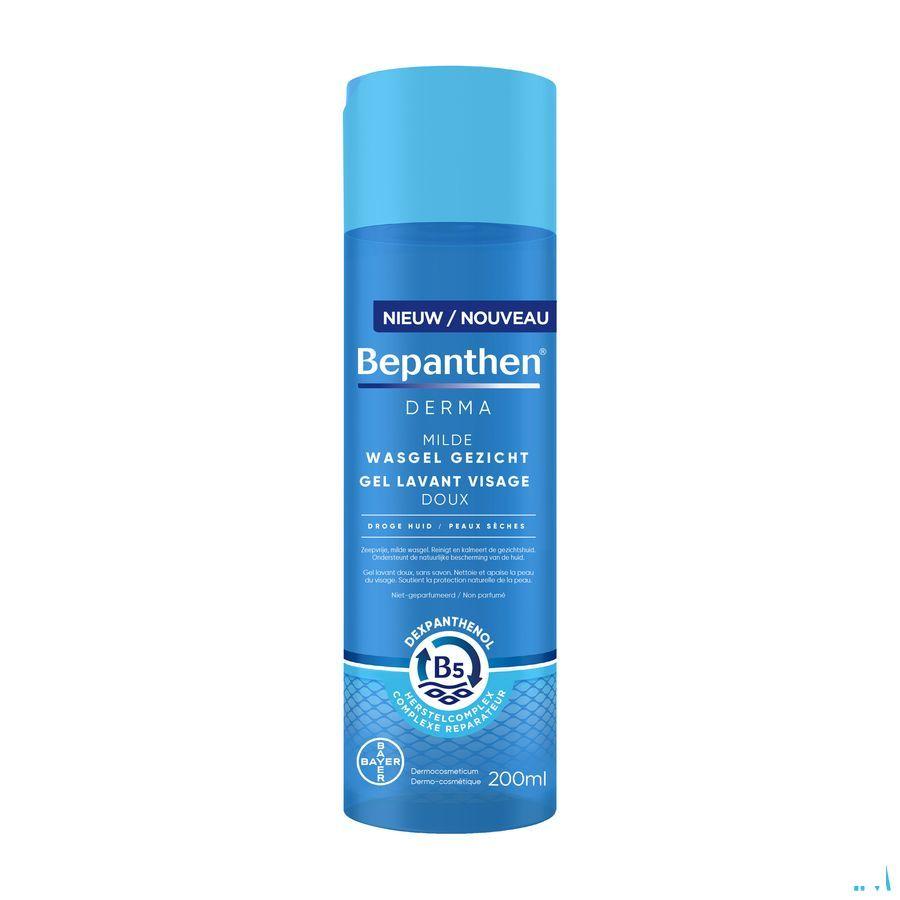 Bepanthen Derma Milde Wasgel Gezicht Fl 200 ml