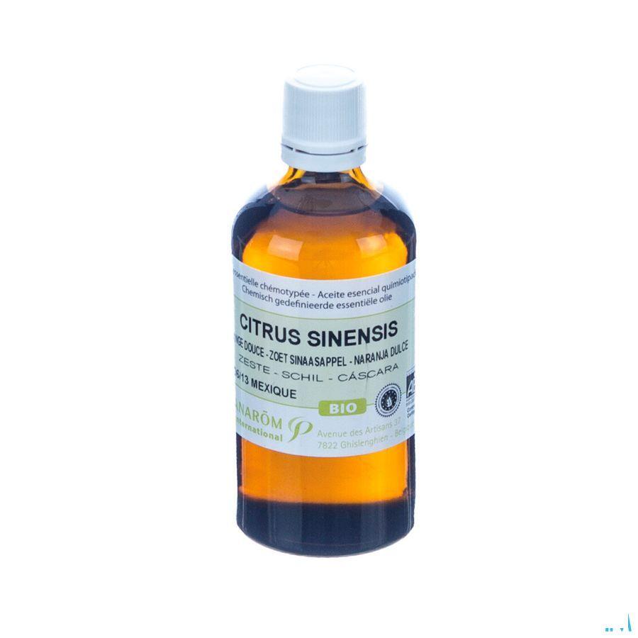 Zoete Sinaasappel Bio Essentiele Olie 100 ml  -  Pranarom