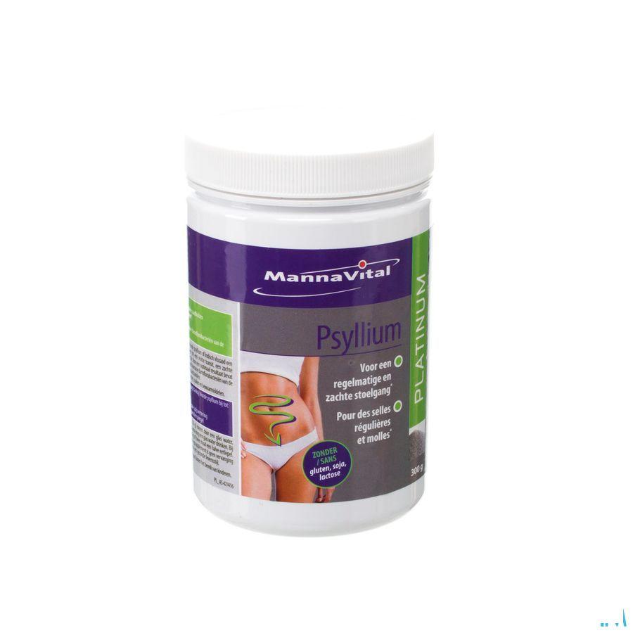 Mannavital Psyllium Platinum Poeder 300 gr