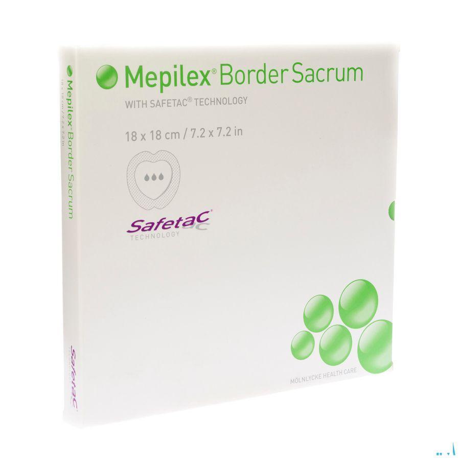 Mepilex Border Ag Sacrum Ster 18,0X18,0 5 382000  -  Molnlycke Healthcare