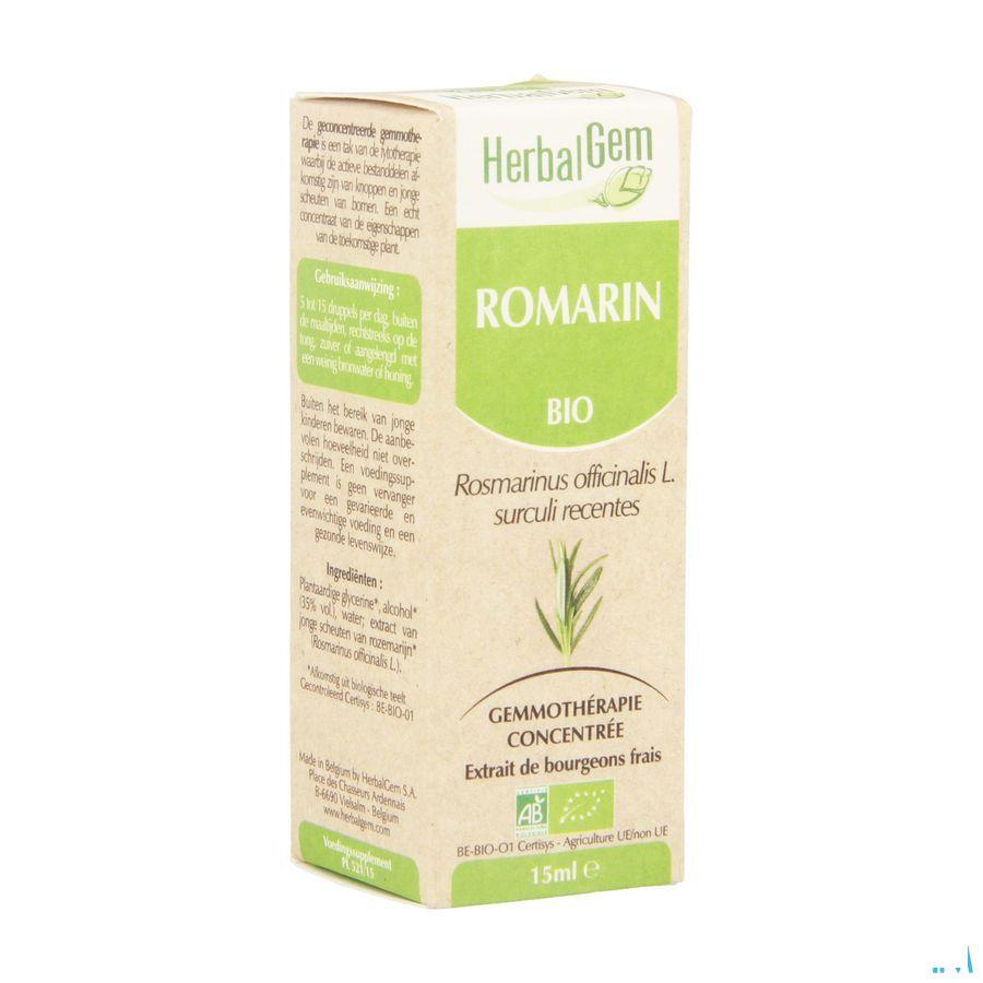 Herbalgem Rozemarijn Maceraat 15 ml  -  Herbalgem