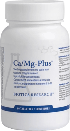 Biotics Ca/Mg-Plus 60 comprimés  -  Energetica Natura