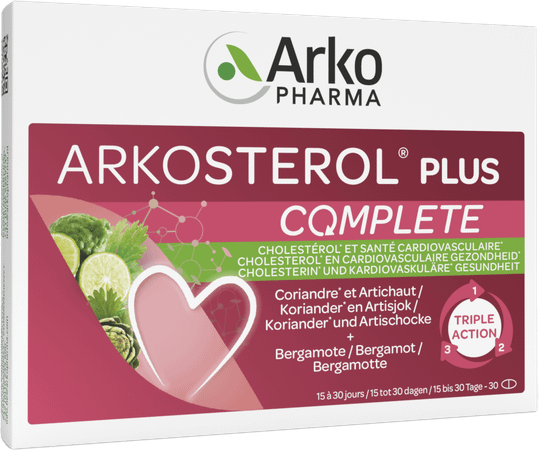 Arkosterol Plus Caps 30  -  Arkopharma 