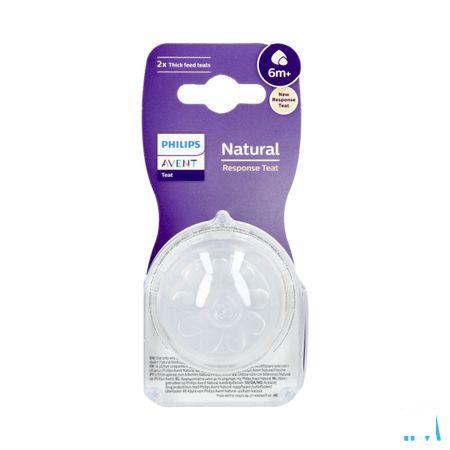 Philips Avent Natural 3.0 Zuigspeen 6M+ T6 1