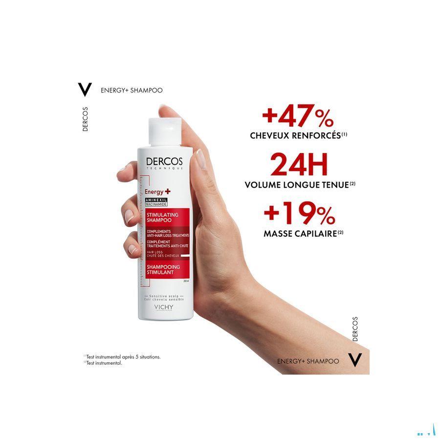 Vichy Dercos Energy Shampoo Aminexil 200 ml  -  Vichy