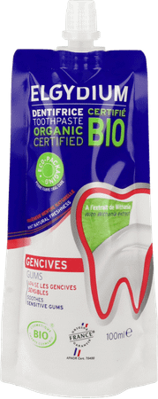 Elgydium Dentifrice Gencives Irritees Bio 100 ml
