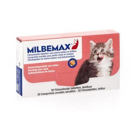 Milbemax Petit Chats - Kitten Comprimes Pellicules 2x10