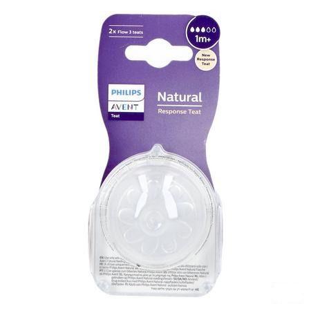 Philips Avent Natural 3.0 Tetine 1M+ T3 1