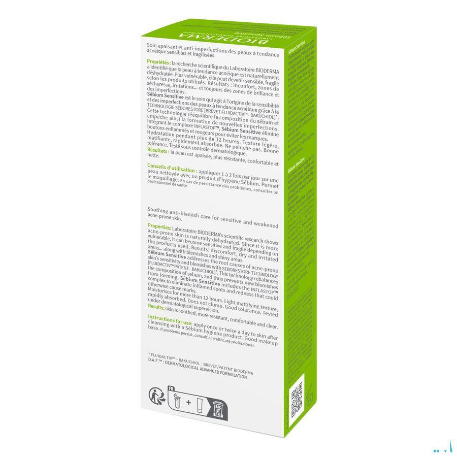 Bioderma Sebium Sensitive Soin Ap Pur Tube 30 ml