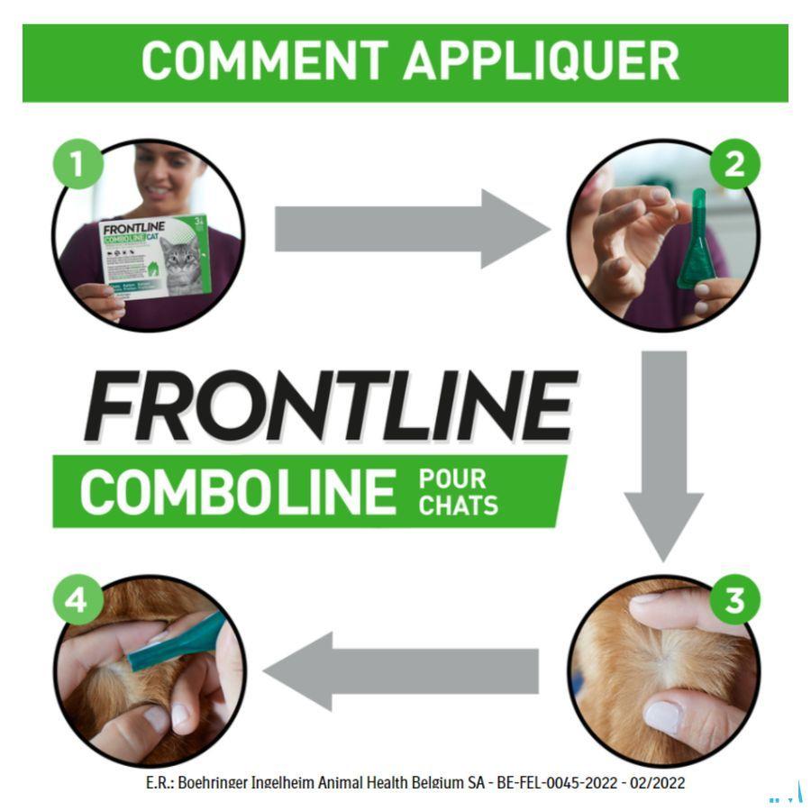 Frontline Combo Line Cat 6x0,5 ml