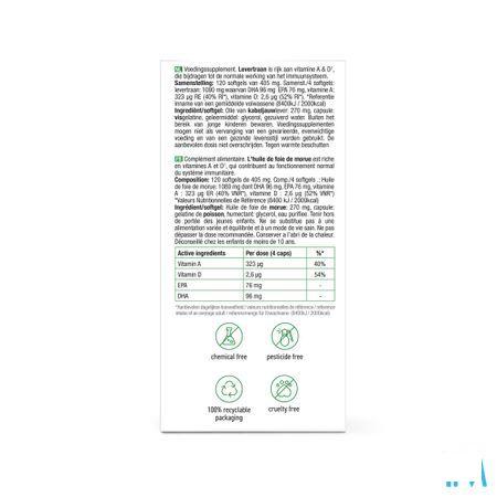 Purasana Huile Foie De Morue Capsule 120